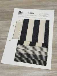JP-5050 8/1 Selvedge Hickory Stripe[Tessile / Tessuto] Tessuto Kuwamura Sottofoto