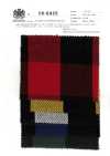 CH-6325 Quadri a blocchi in twill a triplo filato