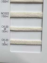 CK-20 Cordone Di Cotone Per Tintura In Pezza[Cavo A Nastro] RIVER Sottofoto