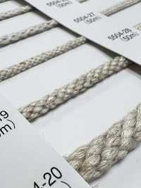 5504-19 Cordoncino Rotondo Serie Lino A Otto Fili[Cavo A Nastro] RIVER Sottofoto