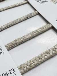 5504-28 Cordoncino Rotondo Serie Lino 16 Capi[Cavo A Nastro] RIVER Sottofoto