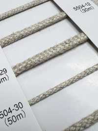 5504-29 Cordoncino Rotondo Serie Lino 16 Capi[Cavo A Nastro] RIVER Sottofoto