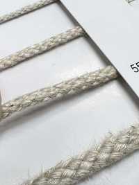 5504-32 Cordoncino Rotondo Serie Lino A Otto Capi[Cavo A Nastro] RIVER Sottofoto