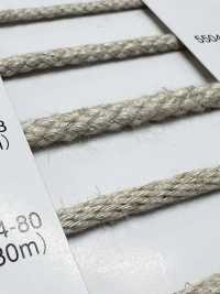 5504-33 Cordoncino Rotondo Serie Lino A Otto Capi[Cavo A Nastro] RIVER Sottofoto