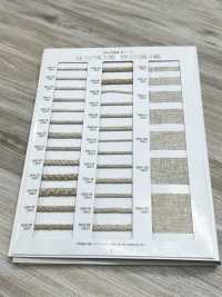 5504-82 Cordoncino Rotondo Serie Lino Kongouchi[Cavo A Nastro] RIVER Sottofoto