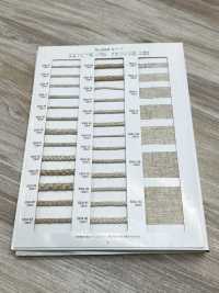 5504-9 Nastro In Tessuto Semplice Serie Linen[Cavo A Nastro] RIVER Sottofoto