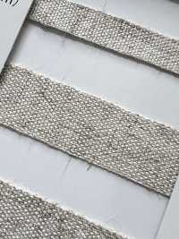 5504-10 Nastro In Tessuto Semplice Serie Linen[Cavo A Nastro] RIVER Sottofoto