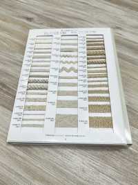 R-5505-36S Cordoncino A Soffietto Della Serie Linen[Cavo A Nastro] RIVER Sottofoto