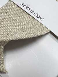 R-5505-108 Nastro In Gomma Serie Linen[Cavo A Nastro] RIVER Sottofoto