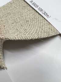 R-5505-109 Nastro In Gomma Serie Linen[Cavo A Nastro] RIVER Sottofoto