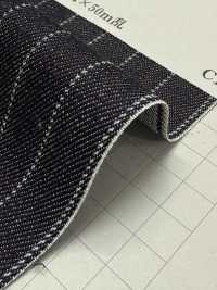 810-YW Denim A Righe Agugliato 11 Oz[Tessile / Tessuto] Tessuti Yoshiwa Sottofoto