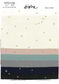 KTS7130 Stampa A Motivi Piccoli Su Tessuto Di Tela[Tessile / Tessuto] Kobayashi Di Cotone Sottofoto