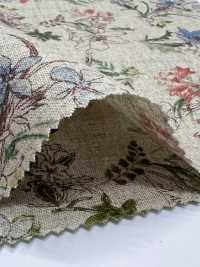 7026-700-5 CL Loomstate Con Motivo Floreale Ad Acquerello[Tessile / Tessuto] HOKKOH Sottofoto