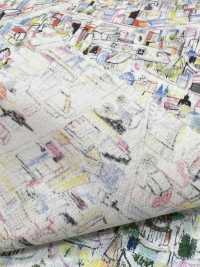 1026-625-12 60 Viaggi Aerei Sul Prato[Tessile / Tessuto] HOKKOH Sottofoto