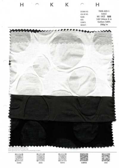 7026-420-1 Jersey 60/- con restringimento al sale