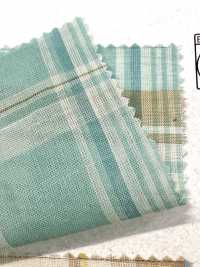 35528 80% Filo Di Cotone Biologico Lawn Madras Check[Tessile / Tessuto] SUNWELL Sottofoto
