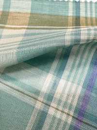 35528 80% Filo Di Cotone Biologico Lawn Madras Check[Tessile / Tessuto] SUNWELL Sottofoto
