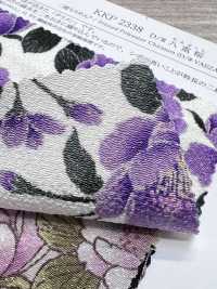 KKP2338-D-YAEZAKURA Futako Chirimen Doppio Fiore Di Ciliegio[Tessile / Tessuto] Uni Textile(Komon Studio) Foto secondaria