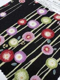 KKP2338-D-YTSUBAKI Futako Chirimen Yume Tsubaki[Tessile / Tessuto] Uni Textile(Komon Studio) Foto secondaria