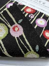 KKP2338-D-YTSUBAKI Futako Chirimen Yume Tsubaki[Tessile / Tessuto] Uni Textile(Komon Studio) Foto secondaria