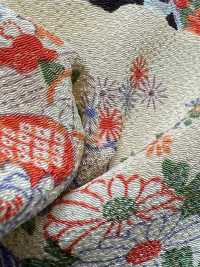 KKP2338-D-YUGA Futako Chirimen Yuga[Tessile / Tessuto] Uni Textile(Komon Studio) Foto secondaria