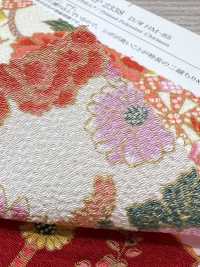 KKP2338-DHM-85 Chirimen Chirimen®[Tessile / Tessuto] Uni Textile(Komon Studio) Foto secondaria