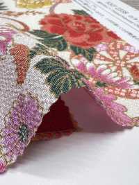 KKP2338-DHM-85 Chirimen Chirimen®[Tessile / Tessuto] Uni Textile(Komon Studio) Foto secondaria