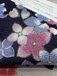 KKP2338-DJ-518A Chirimen Chirimen®[Tessile / Tessuto] Uni Textile(Komon Studio) Foto secondaria