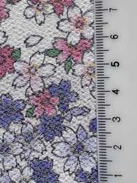 KKP2338-DJ-523A Chirimen Chirimen®[Tessile / Tessuto] Uni Textile(Komon Studio) Foto secondaria