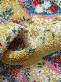 KKP2338-DK-89A Chirimen Chirimen®[Tessile / Tessuto] Uni Textile(Komon Studio) Foto secondaria