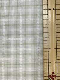 3SG040 Plaid Dobby In Cotone Biologico[Tessile / Tessuto] Cambrai Foto secondaria