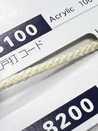 124-8100 Cordino Edo-uchi In Acrilico Con Cordino Rotondo[Cavo A Nastro] DARIN Sottofoto