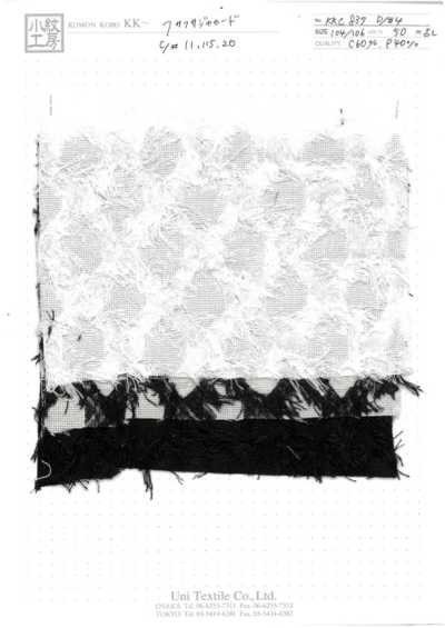 KKC837-D-4 Jacquard peloso