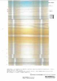 35527 Cotone Biologico Tinto In Filo/lino/ramie Lawn Pallido Ombre[Tessile / Tessuto] SUNWELL Sottofoto