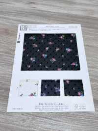 KKP2755-D118 Georgette Taglio Neve[Tessile / Tessuto] Uni Textile(Komon Studio) Foto secondaria