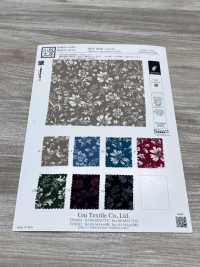 KKP3338-D105 Chirimen Chirimen®[Tessile / Tessuto] Uni Textile(Komon Studio) Foto secondaria