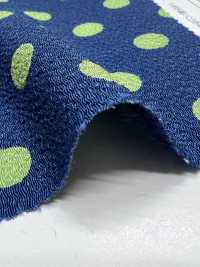 KKP3338-D10 Chirimen Chirimen®[Tessile / Tessuto] Uni Textile(Komon Studio) Foto secondaria