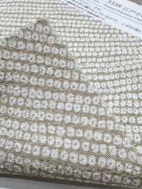 KKP3338-D1127 Futako Chirimen Stampa Monocolore Edo Komon Moss Stitch[Tessile / Tessuto] Uni Textile(Komon Studio) Foto secondaria