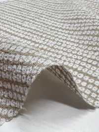 KKP3338-D1127 Futako Chirimen Stampa Monocolore Edo Komon Moss Stitch[Tessile / Tessuto] Uni Textile(Komon Studio) Foto secondaria