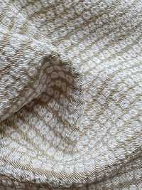 KKP3338-D1127 Futako Chirimen Stampa Monocolore Edo Komon Moss Stitch[Tessile / Tessuto] Uni Textile(Komon Studio) Foto secondaria