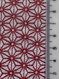 KKP3338-D1129 Futako Chirimen Asanoha[Tessile / Tessuto] Uni Textile(Komon Studio) Foto secondaria