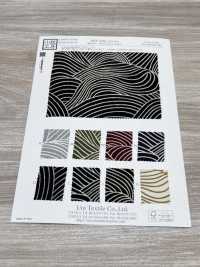 KKP3338-D1134 Futako Chirimen Tempesta Di Neve In Fiore Di Ciliegio[Tessile / Tessuto] Uni Textile(Komon Studio) Foto secondaria