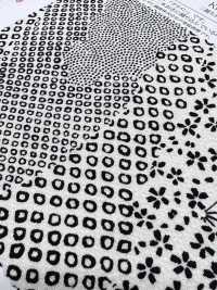 KKP3338-D340 Chirimen Chirimen®[Tessile / Tessuto] Uni Textile(Komon Studio) Foto secondaria