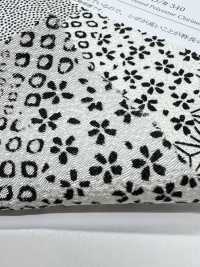 KKP3338-D340 Chirimen Chirimen®[Tessile / Tessuto] Uni Textile(Komon Studio) Foto secondaria