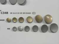 C348 Bottone In Metallo Con Finitura Verniciata[Pulsante] DAIYA BUTTON(DAIYA BUTTON) Sottofoto