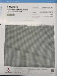 MZ1846 リバーシブル マーキゼット[Tessile / Tessuto] Suncorona Oda Sottofoto