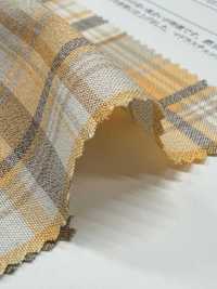 14421 Tessuto Melange Di Cotone Tinto 60/2 A Quadri Madras[Tessile / Tessuto] SUNWELL Sottofoto