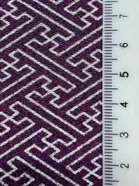 KKP3338-D-SAYAGATA Futako Chirimen Saaya Weave[Tessile / Tessuto] Uni Textile(Komon Studio) Foto secondaria