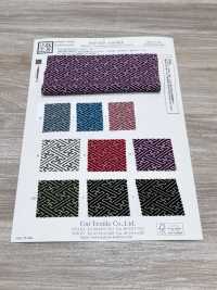 KKP3338-D-SAYAGATA Futako Chirimen Saaya Weave[Tessile / Tessuto] Uni Textile(Komon Studio) Foto secondaria