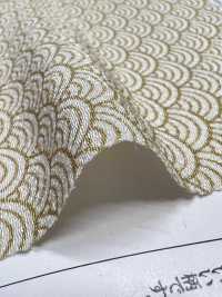 KKP3338-D-SEIKAIHA Futako Chirimen Seigaiha[Tessile / Tessuto] Uni Textile(Komon Studio) Foto secondaria